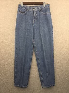 New York & Company NY Jeans Women's Relaxed Fit Petite Denim Jeans Size 4